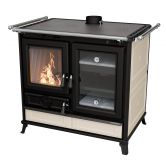 Cuisinière à bois en céramique - THERMOROSSI Margherita Evo 12.1 kW