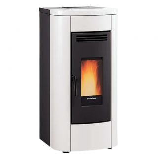 Poêle à granules ventilé canalisable - EXTRAFLAME Klaudia Plus 5.0 8 kW