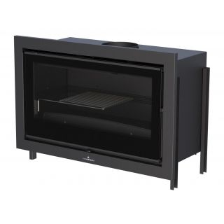 Insert à bois ventilé canalisable - BRONPI Paris 90 14 kW