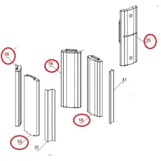Lot de vermiculite + 1 plaque fonte pour Marlena - LA NORDICA