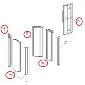 Lot de vermiculite + 1 plaque fonte pour Marlena - LA NORDICA