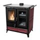 Cuisinière à bois céramique - THERMOROSSI Melissa Evo Maiolica 7.8 kW