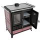 Cuisinière à bois céramique - THERMOROSSI Melissa Evo Maiolica 7.8 kW