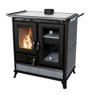 Cuisinière à bois en pierre - THERMOROSSI Melissa Evo Stone 7.8 kW
