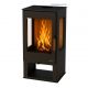 Poêle à bois 3 vitres raccordable - BRONPI Estrella 7 kW