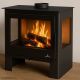 Poêle à bois 3 faces raccordable - BRONPI Loreto 10 kW