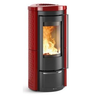 Poêle à bois en céramique raccordable - LA NORDICA Liu.16 7.5 kW