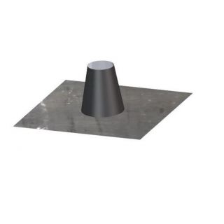 Solin de toit plomb plat Ø200mm - DW BLACK