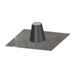 Solin de toit plomb plat Ø200mm - DW BLACK