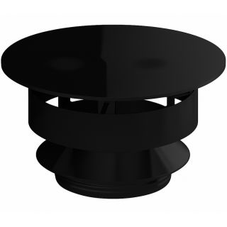 Capuchon antivent Ø200mm - DW BLACK