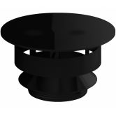 Capuchon antivent Ø200mm - DW BLACK