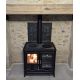 Cuisinière à bois en fonte - THERMOROSSI Margot Evo 12.1 kW