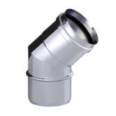 Coude à 45° Ø80mm - DINAK SW