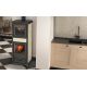 Thermo poêle à bois avec four - LA NORDICA TermoRossella Plus Forno DSA 4.0 11.1 kW