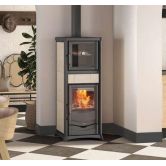 Thermo poêle à bois avec four - LA NORDICA TermoRossella Plus Forno DSA.16 11.1 kW