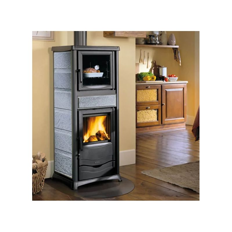 Thermo poêle à bois avec four - LA NORDICA TermoRossella Plus Forno DSA 4.0 11.1 kW