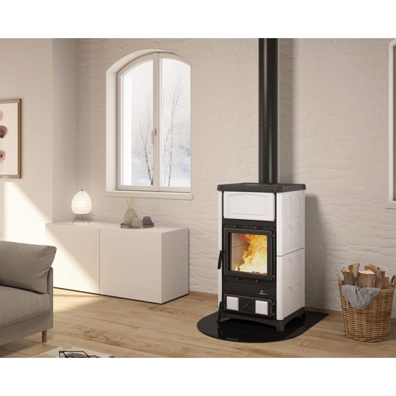 Poêle à bois en céramique - LA NORDICA Concita 2.0 11.8 kW