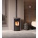 Poêle à bois raccordable en pierre - LA NORDICA Ester 5.0 8 kW