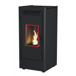 Vitre poêle à granules - FIREMATIC & BRONPI & BOREAL