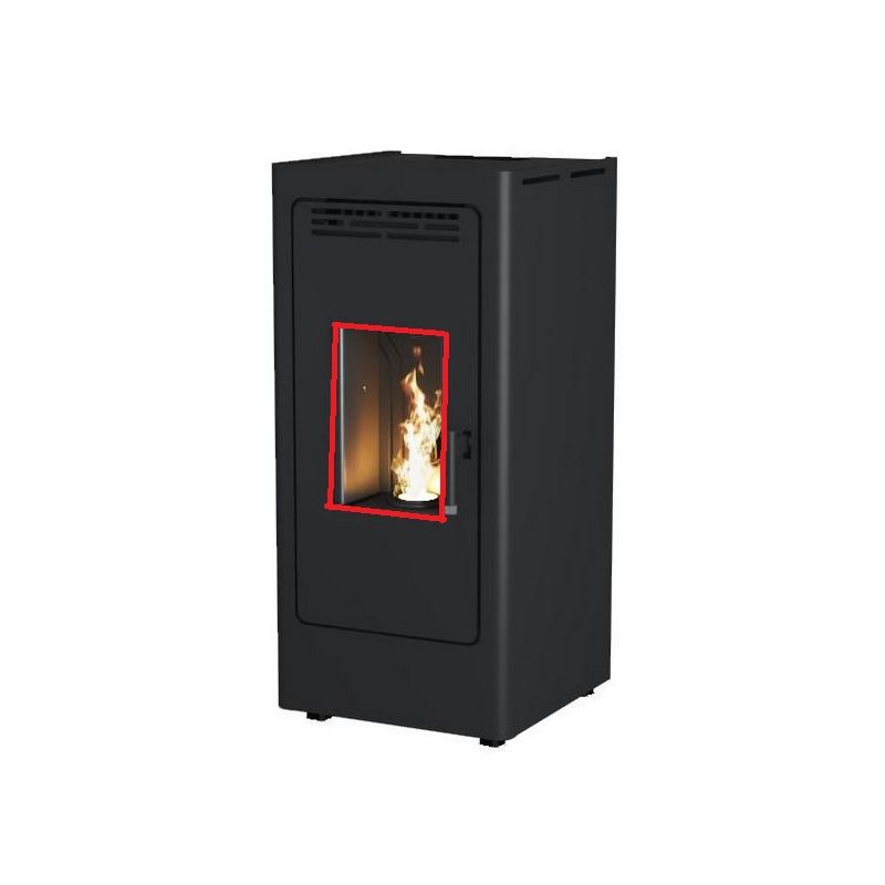 Vitre poêle à granules - FIREMATIC & BRONPI & BOREAL