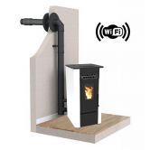 PACK Poêle à granulés EC9 FIREMATIC + Kit ventouse Dinak + Module Wifi