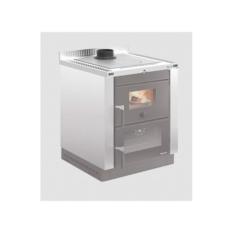 Kit plan INOX 4cm pour cuisinière - LA NORDICA Vicenza