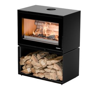 Poêle à bois raccordable - THERMOROSSI Fullmoon 7.9 kW