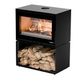 Poêle à bois raccordable - THERMOROSSI Fullmoon 7.9 kW