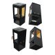 Poêle à bois 3 vitres raccordable - BRONPI Estrella 7 kW