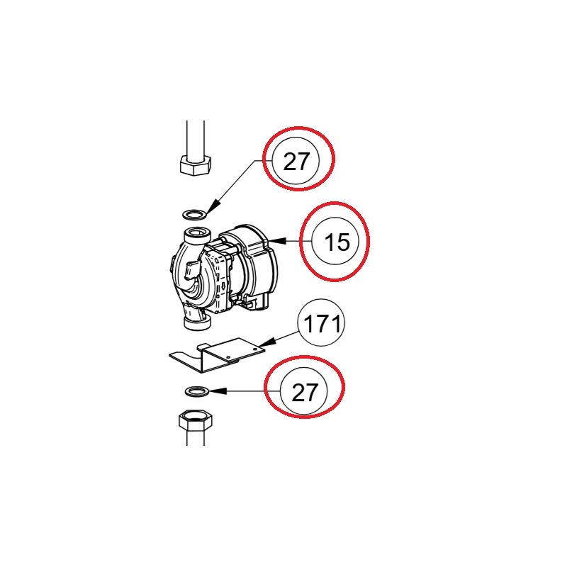 Circulateur - PK20 - EXTRAFLAME