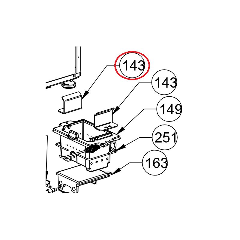 Cloison pour brasier - EXTRAFLAME