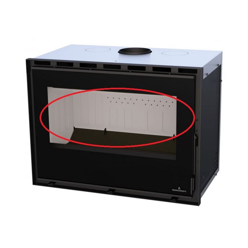 KIT FOYER FIRETEK - Insert CAIRO-80 - BRONPI