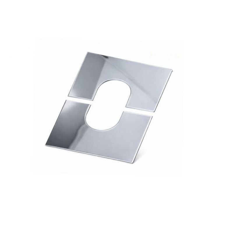 Plaque de finition 30/45° INOX Ø 150mm - DINAK DW