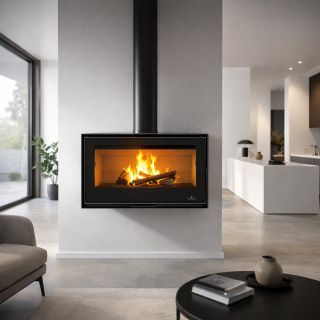 Poêle à bois - BRONPI Bimba 70 suspendu 12 kW