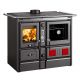 Thermo cuisinière à bois raccordable - LA NORDICA TermoRosa XXL DSA.16 Steel 18.4 kW