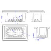 Brasier avec cadre - EVA CALOR