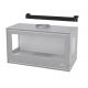 Poêle à bois 3 vitres ventilé - BRONPI Bimba 70 3C 10 kW