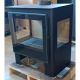 Modèle reconditionné - Poêle à bois 3 vitres raccordable BRONPI Loreto 10 kW