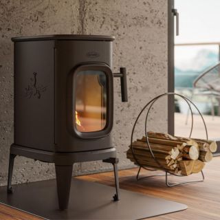 Poêle à bois en fonte raccordable  - DOVRE Saga 101 7.5 kW