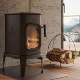 Poêle à bois en fonte raccordable  - DOVRE Saga 101 7.5 kW