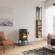 Poêle à bois en fonte raccordable  - DOVRE Saga 101 7.5 kW
