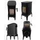 Poêle à bois en fonte raccordable  - DOVRE Saga 101 7.5 kW