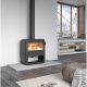 Poêle à bois en fonte raccordable  - DOVRE Rock 350WB 7kW