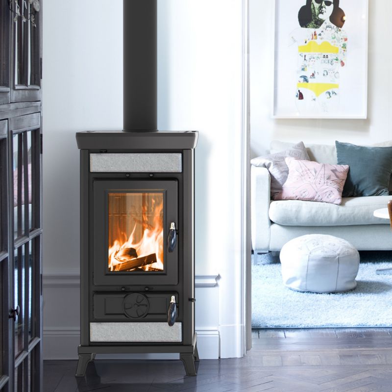 Poêle à bois en pierre - THERMOROSSI Sofia Evo 6 Stone 7.3 kW