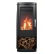Poêle à bois en fonte -SUPRA Maonie bûcher 11.5 kW