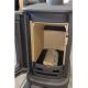 Poêle à bois en fonte raccordable  - DOVRE Saga 101 7.5 kW