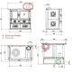 Cuisinière à bois raccordable - LA NORDICA Rosa.16 Ceramica 8.8 kW