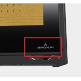 Logo 'BRONPI' pour vitre sérigraphiée - BRONPI