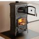 Poêle à bois en fonte avec four - LA NORDICA Isetta Forno 8.2 kW