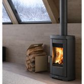 Poêle à bois en fonte - LA NORDICA Emi Lean 6.6 kW